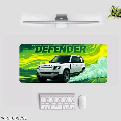 Defender car design mouse pad"